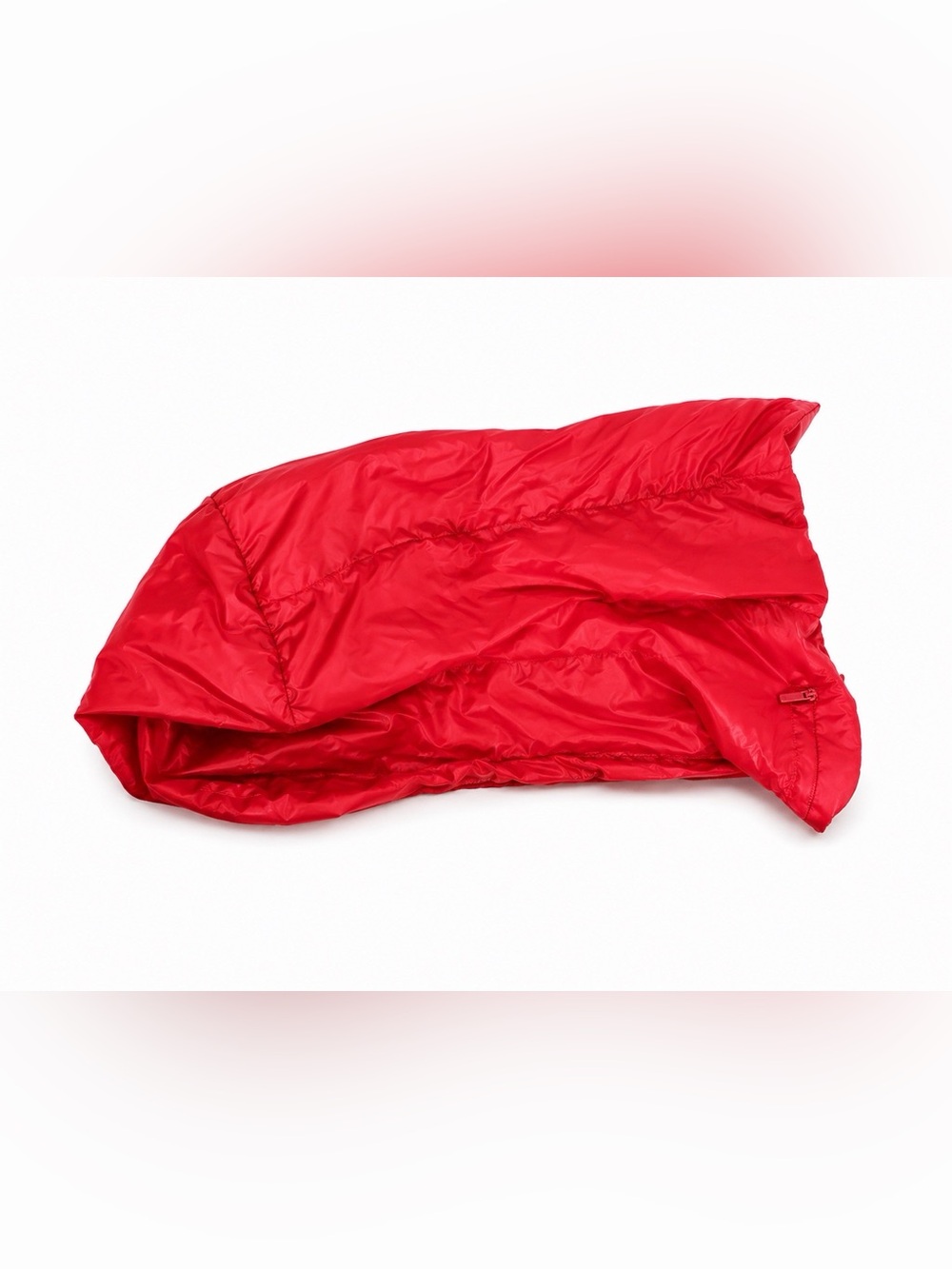 32 Degrees Bright Red Hooded Bomber Jacket